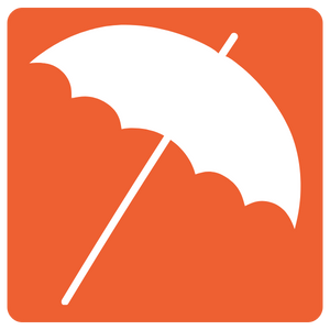 Beach umbrella.