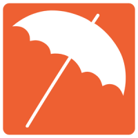 Beach umbrella.